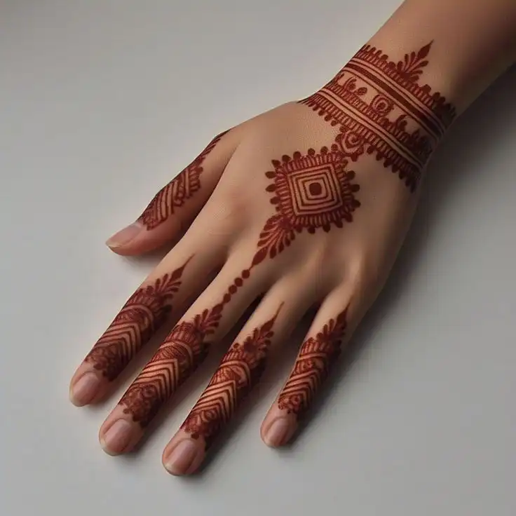 mehandi design simple and easy